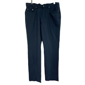 Greg Norman Mens 32x30 Blue Flat Front Golf Pants (H36) NWTs